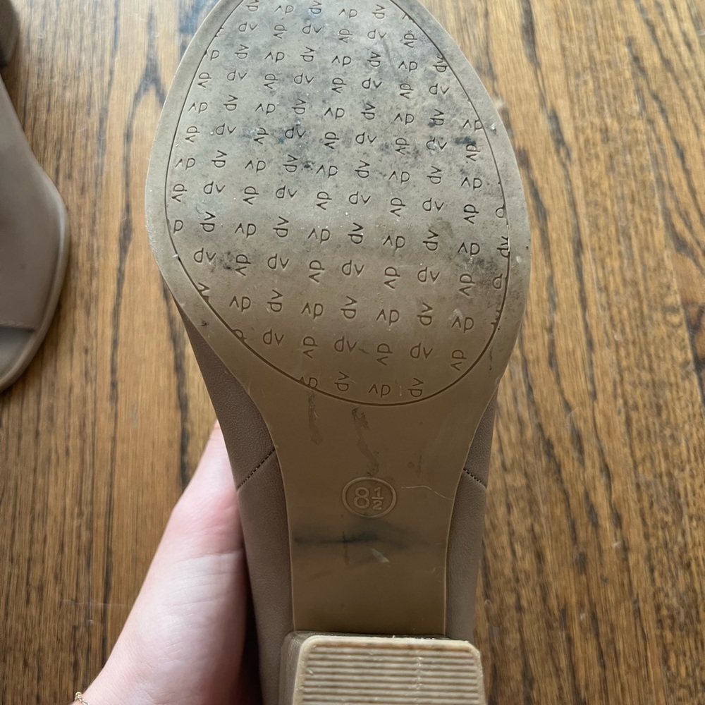 Dolce Vita Block Heel Open Toe Booties - image 4